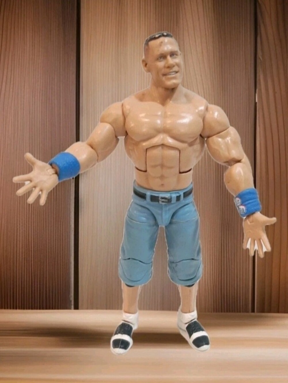 🔥WWE Mattel John Cena Mattel 6½" Tall Poseable Action Figure 2011